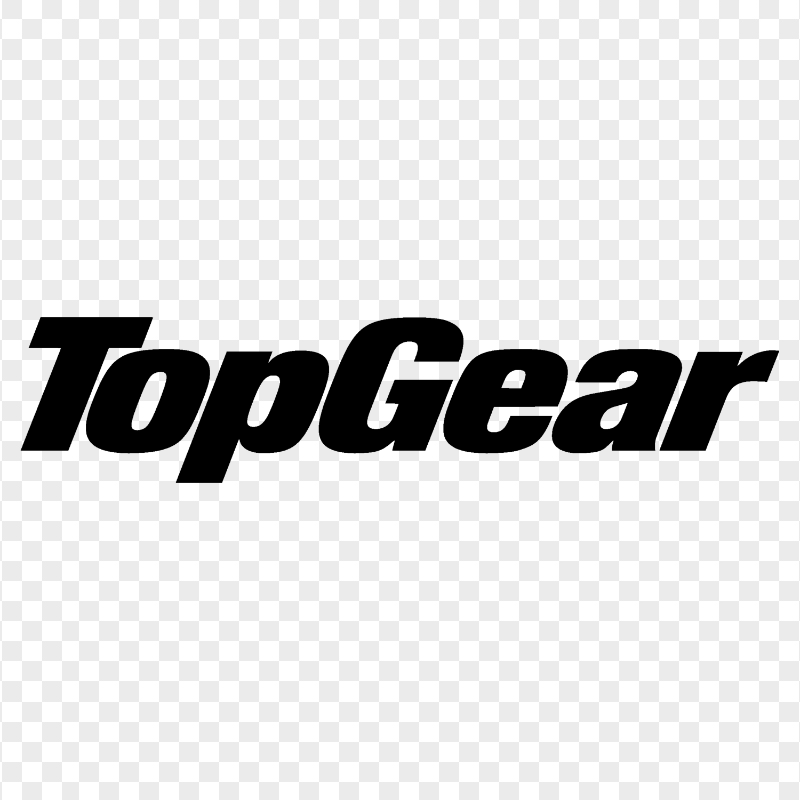 Transparent TopGear Black Logo