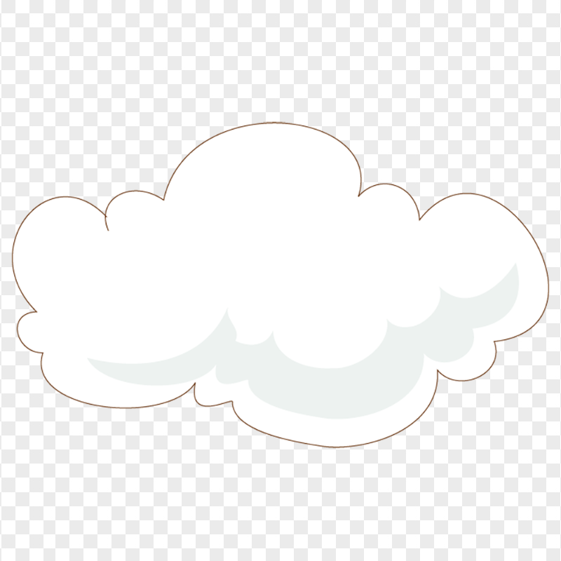 Transparent White Cartoon Clipart Cloud