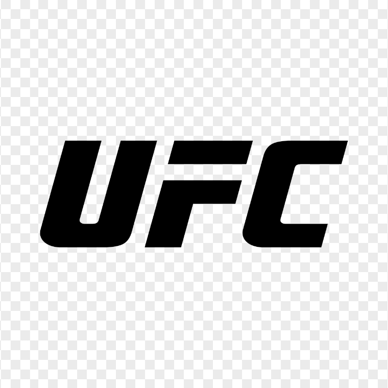 UFC Ultimate Fighting Championship Black Logo