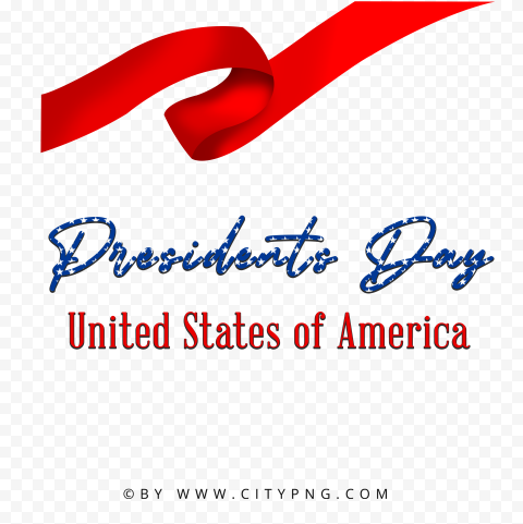 United States Of America Presidents Day Logo PNG