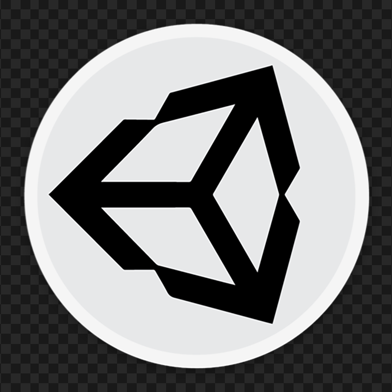 Unity Round Logo Icon PNG