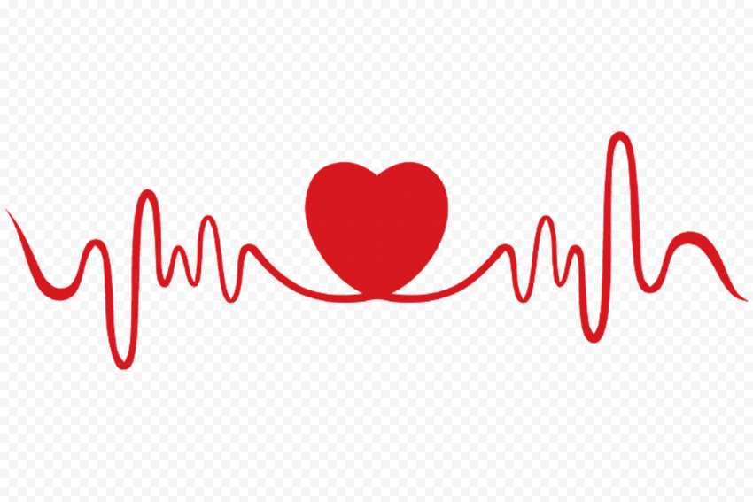 Valentine Love Heart Lifeline Download PNG