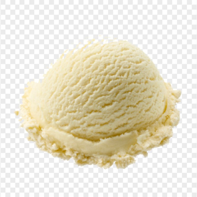 Vanilla Ice Cream Flavor Image PNG