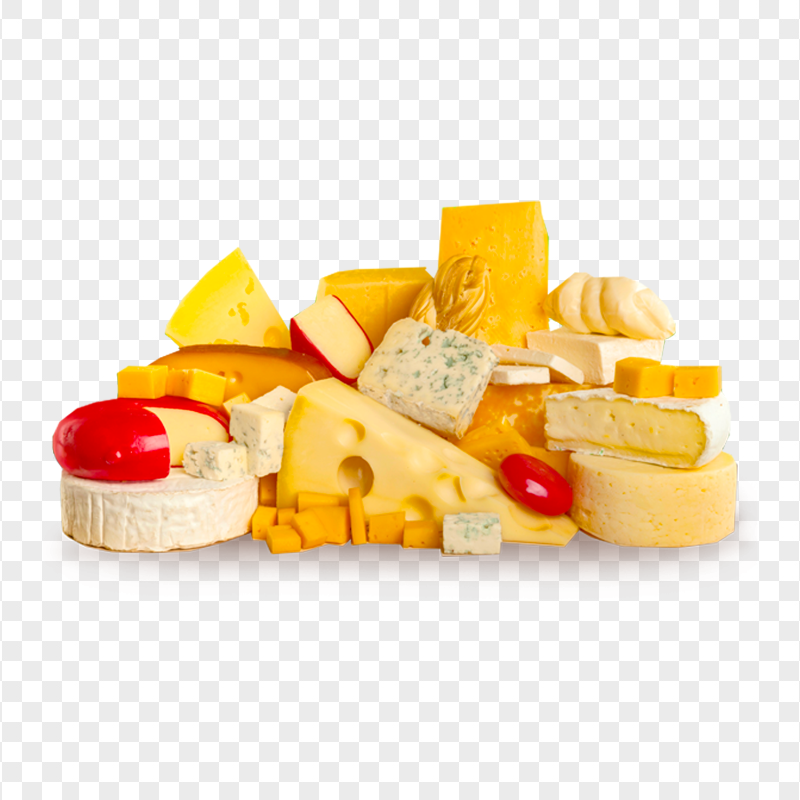 Various Dairy Products Cheeses PNG