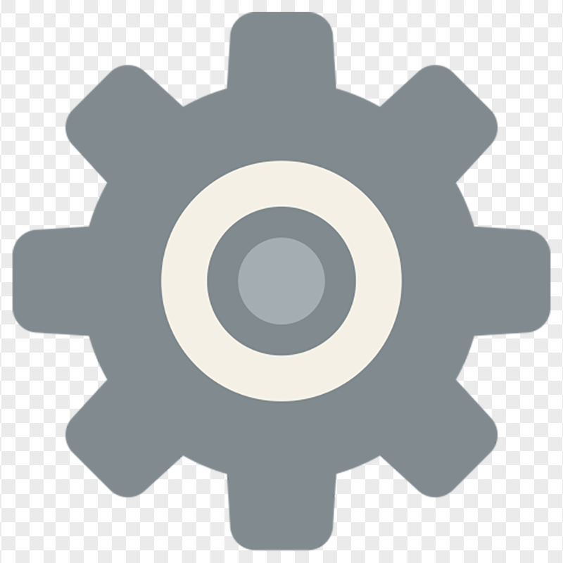 Vector Gear Settings Icon