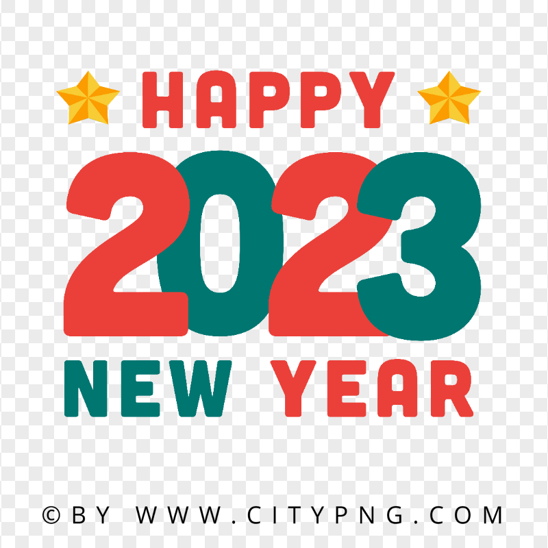 Vector Happy 2023 FREE PNG