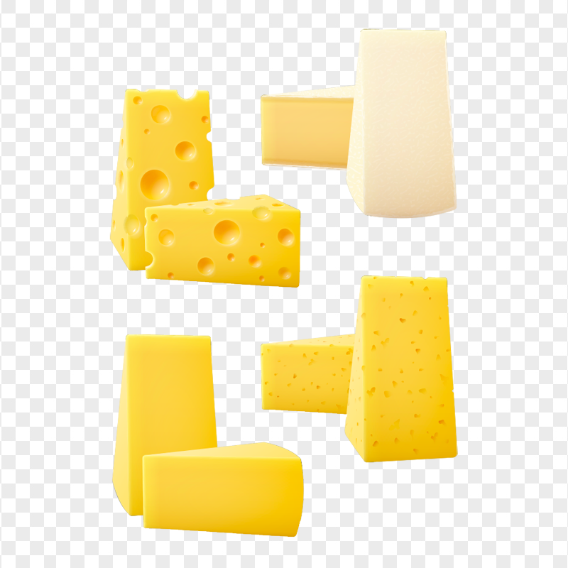 Vector Parmesan Emmental Swiss Cheese HD PNG