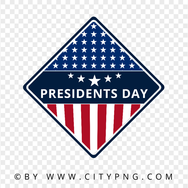 Vector Presidents Day Logo Design HD Transparent PNG