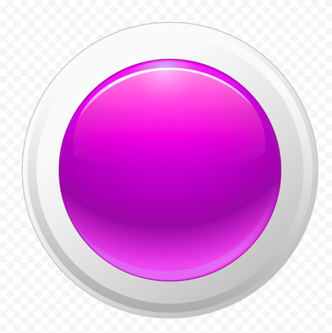 Vector Round Circle Pink Button PNG