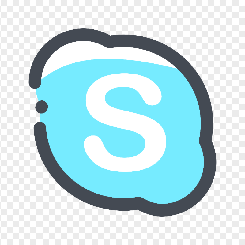 Vector Skype Logo Icon Symbol Sign HD PNG