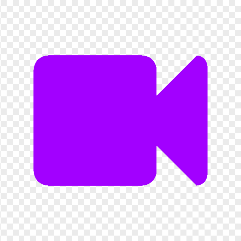Video Camera Recording Purple Icon PNG