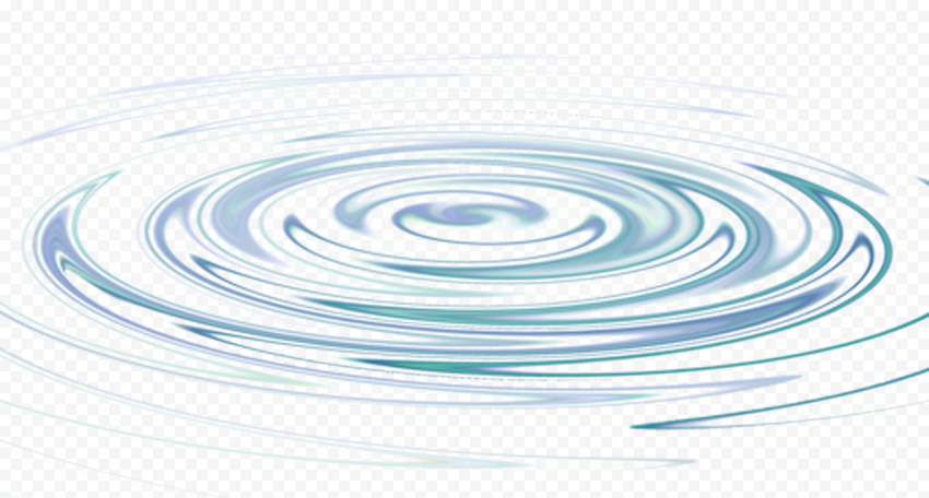 Puddle Ripple City HD Top View Water Puddle Ripple Effect PNG | Citypng