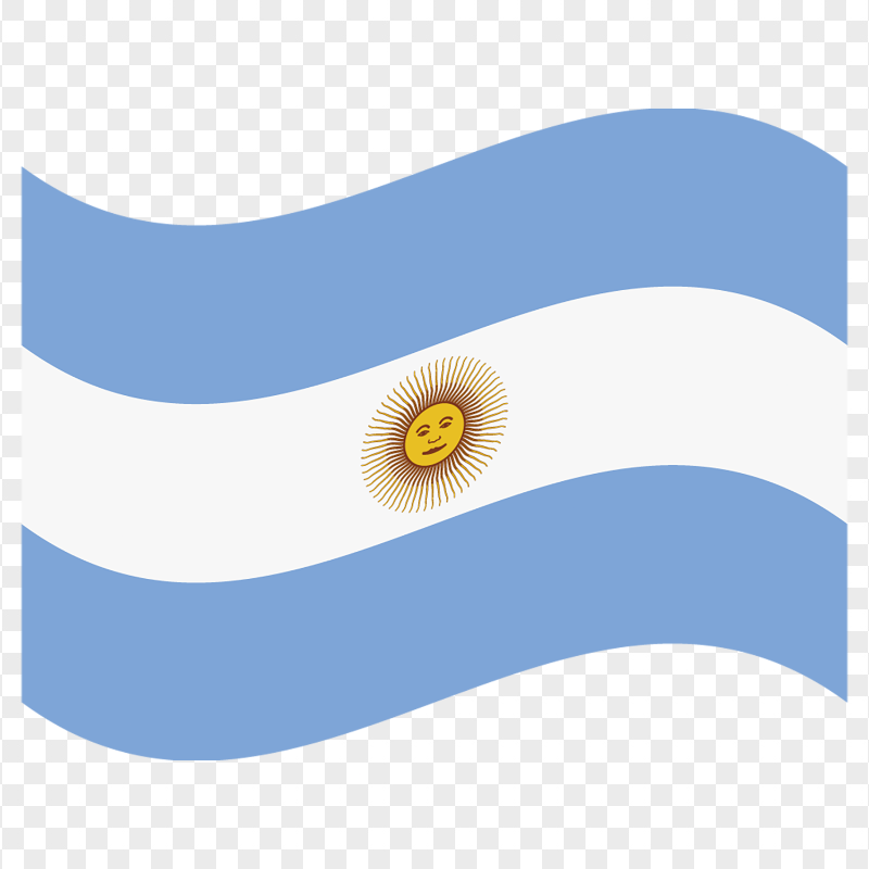 Wavy Argentina Flag Icon PNG IMG