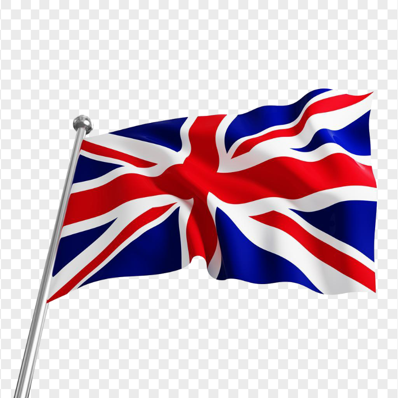 Wavy British England Uk Flag FREE PNG