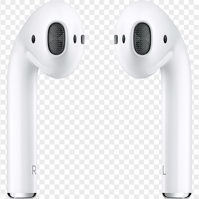 White Apple Airpods Clear Background