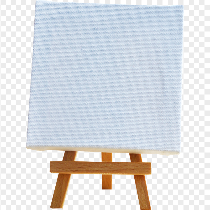 White Canvas Board Image PNG