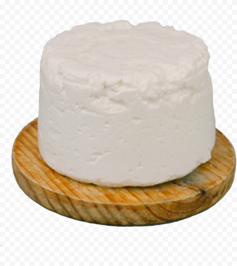 White Cheese Feta Round Block PNG | Citypng