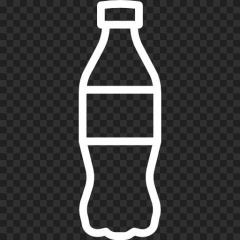 White Cola Water Plastic Bottle Icon Png Citypng