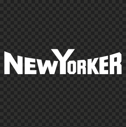 White New Yorker Logo PNG Image