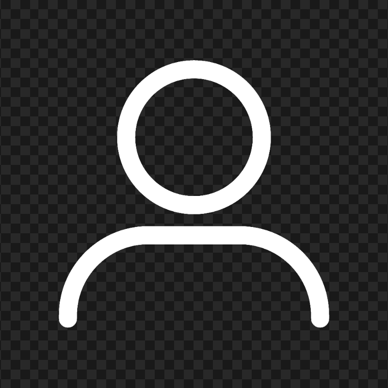 White User Member Guest Icon PNG Image