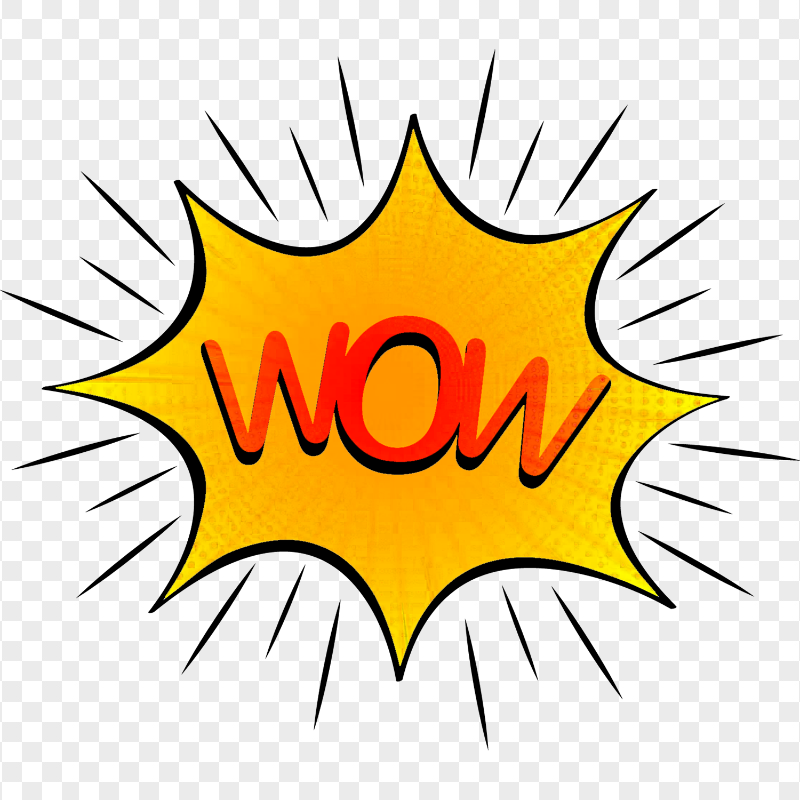 WoW Expression Comic Explosion Effect HD PNG