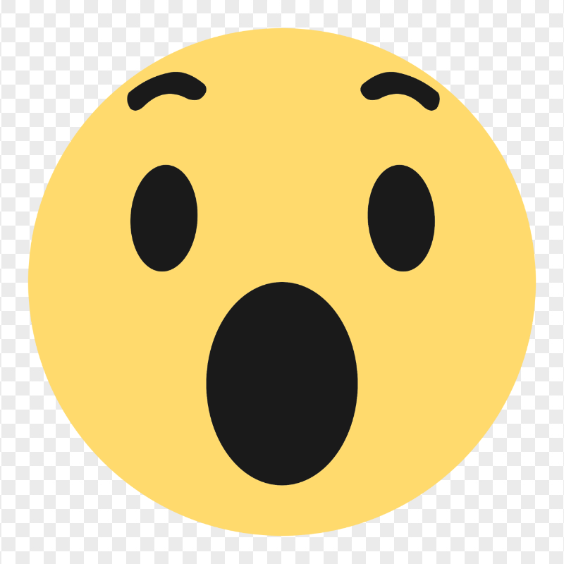 Wow Ouah Facebook Messenger Reaction Emoji HD