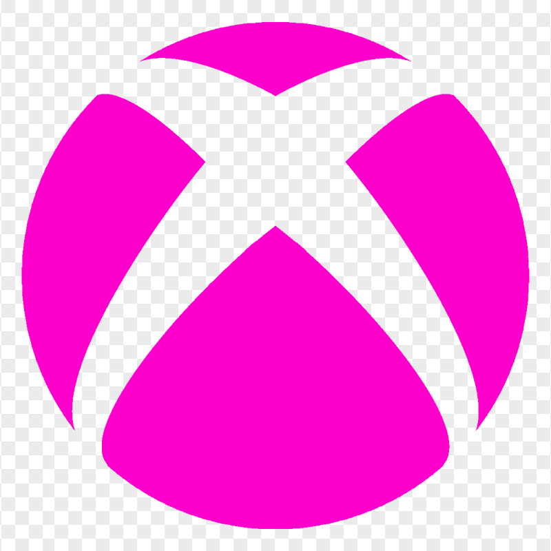 Xbox Pink Symbol Logo Icon Transparent PNG