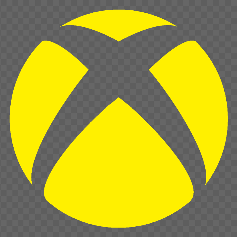 Xbox Yellow Symbol Logo Icon