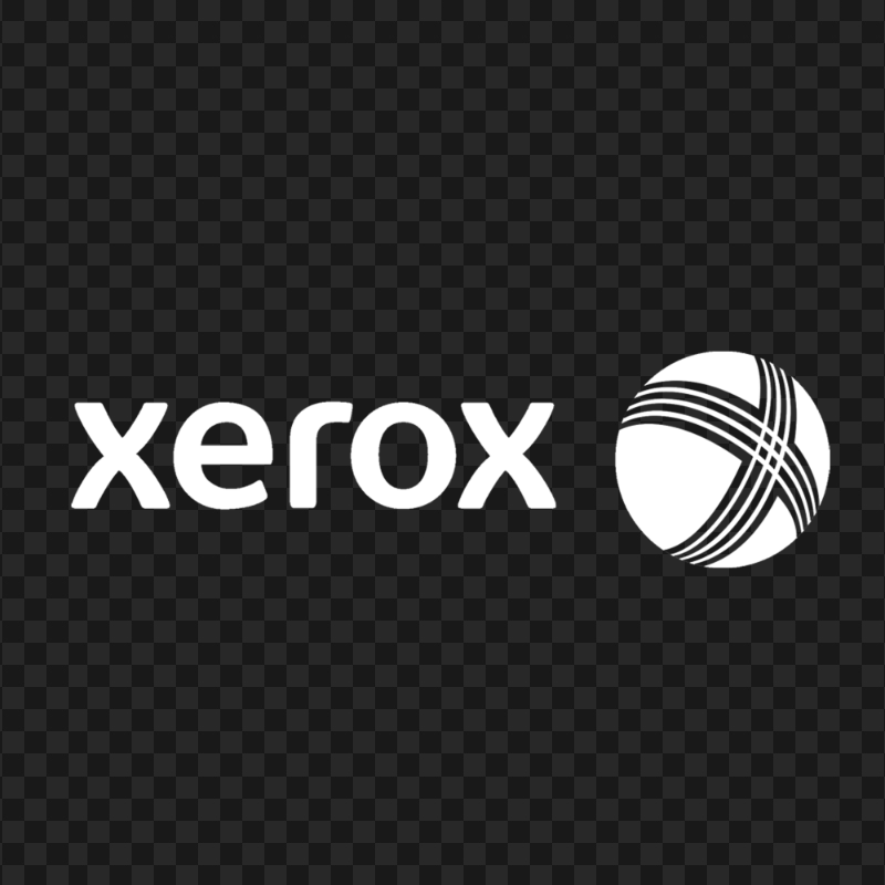 Xerox White Logo HD PNG