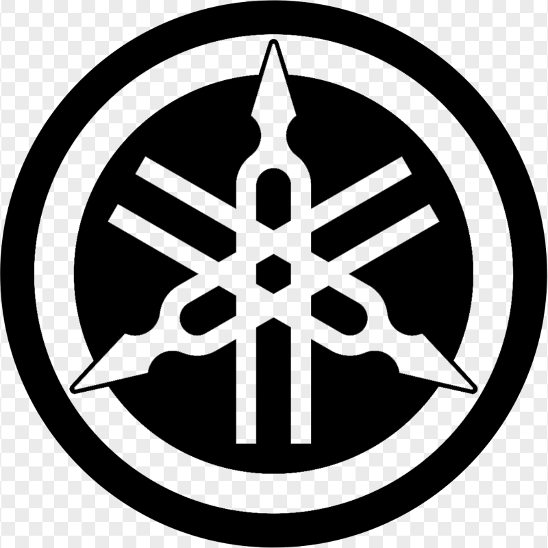 Yamaha Black Sign Symbol Logo Icon