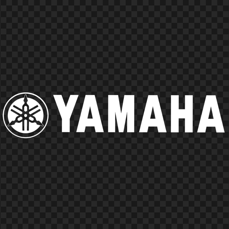 Yamaha White Logo HD PNG