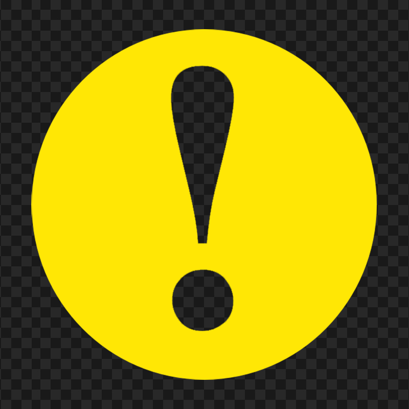 Yellow Info Round Logo Icon FREE PNG