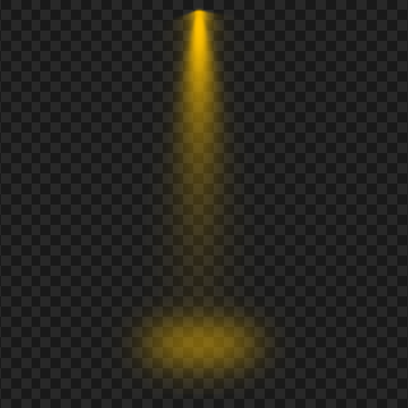 Yellow Light Spot Spotlight PNG