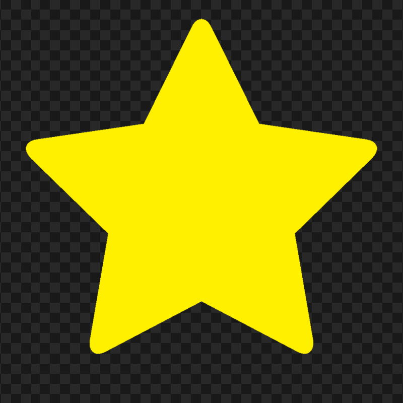 Yellow Star Image PNG