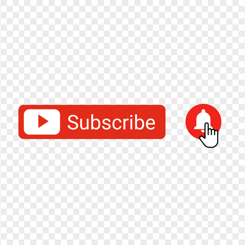 Youtube Subscribe Button With Bell Icon