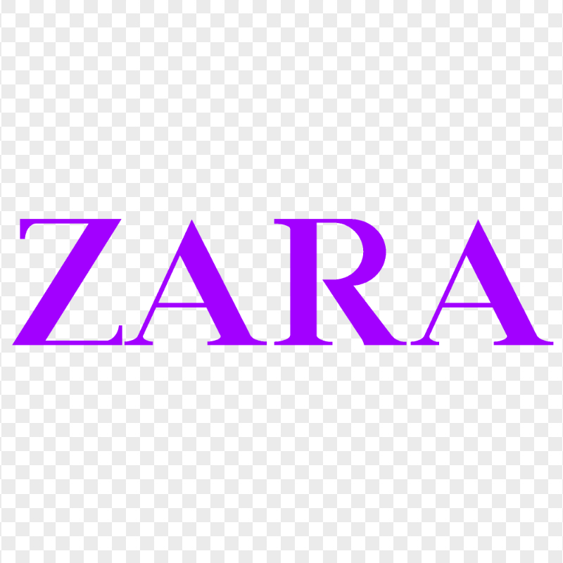 Zara Purple Logo HD PNG
