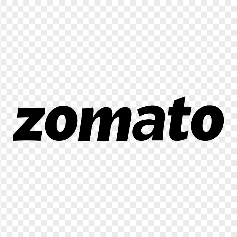 Zomato Black Logo HD PNG