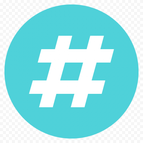 Square Instagram Logo With White Hashtag Citypng