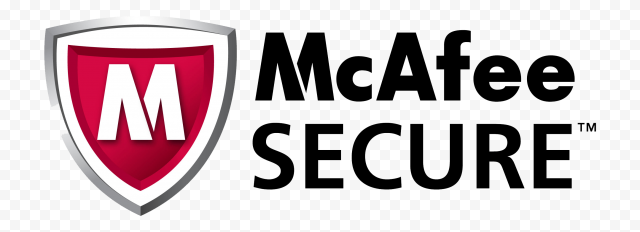 mcafee secure trust badge cutout PNG & clipart images | CITYPNG