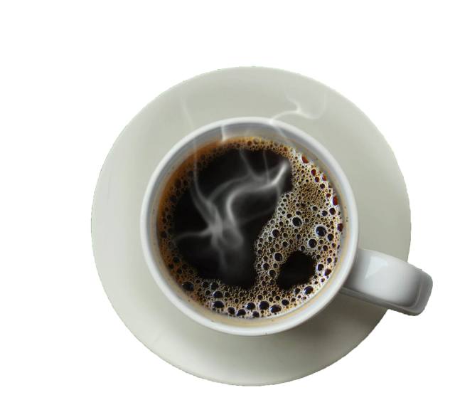 HD Coffee Tea Cup Glass Top View PNG Citypng