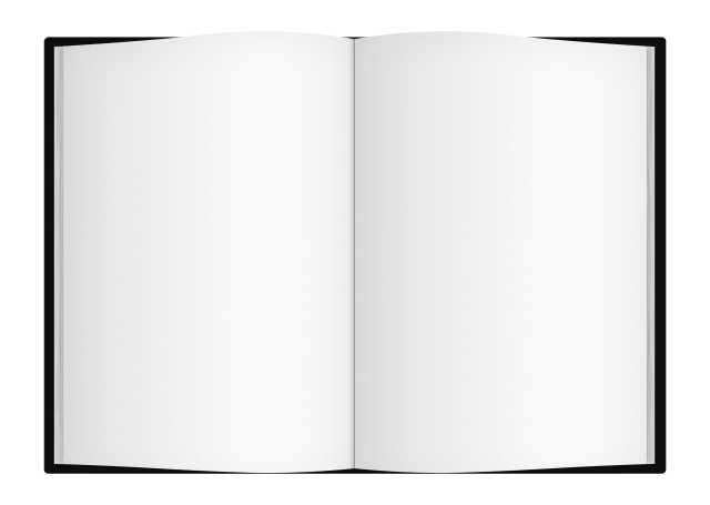 Open Book White Pages Transparent Background Cutout Png Clipart Images Citypng