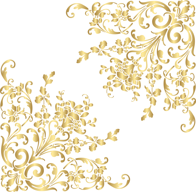 PNG Gold Border Corner Citypng