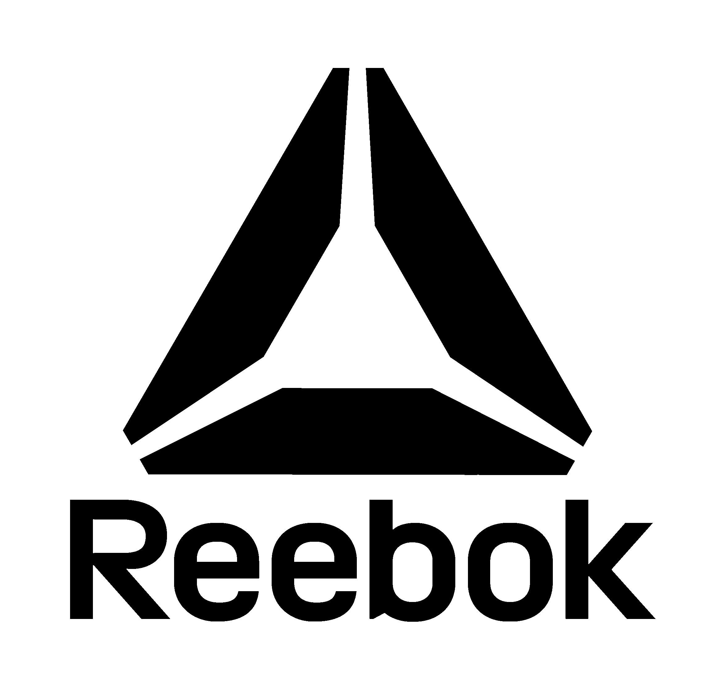 skuffet Ægte Mammoth Reebok Black Logo HD PNG | Citypng