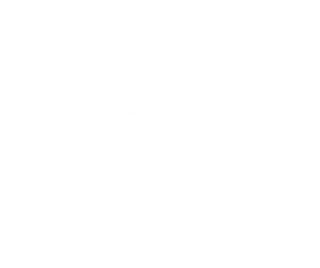 Copyright All Rights Reserved White Logo PNG | Citypng