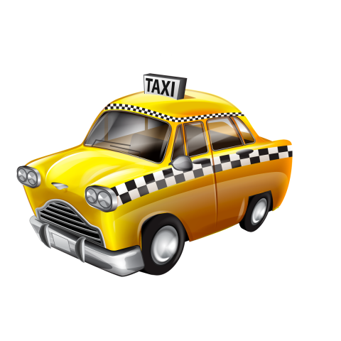 taxi car clear background cutout PNG & clipart images | CITYPNG