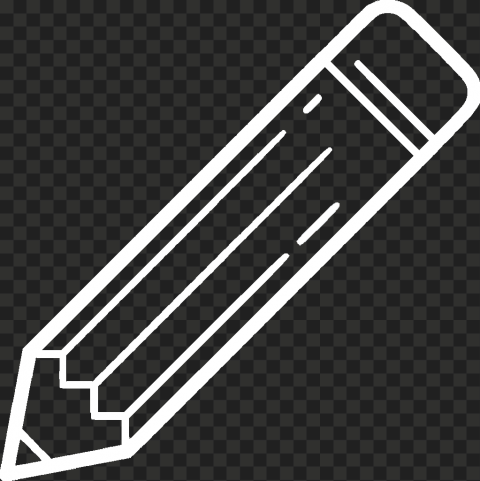 HD White Pencil on Hand Icon PNG | Citypng