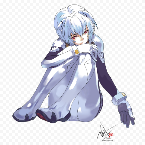 HD Rei Ayanami Neon Genesis Evangelion Transparent PNG | Citypng