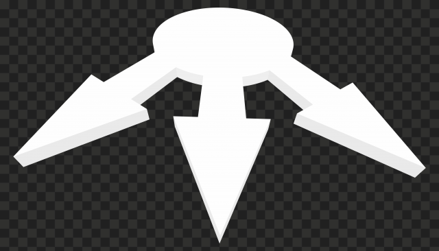 HD Three White Arrows Pointing Right PNG | Citypng