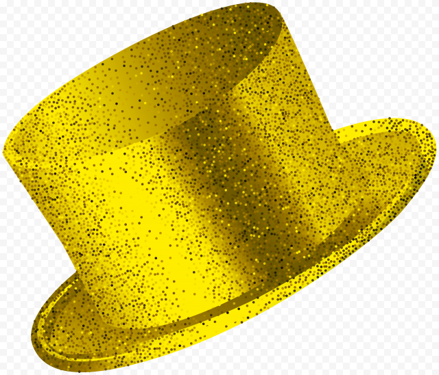 glitter hat transparent background 