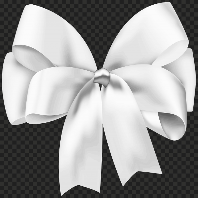 Ribbon Bow Clipart Black And White